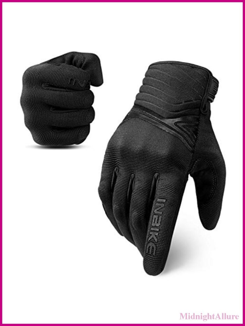 Cycling Gloves Breathable Mesh Touchscreen Hard Knuckles